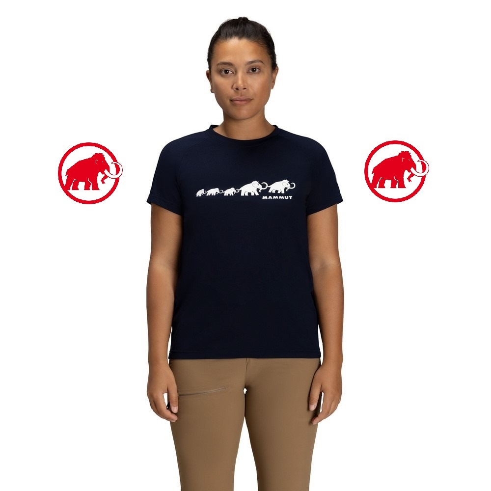 Áo thun Mammut QD Logo Print T-Shirt AF Women 1017-02022 size XS, S, M, L, XL